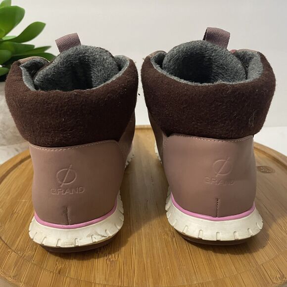 Cole Haan Zerogrand Twilight Hiker Boot Sz 5.5 Waterproof Suede Bootie Gorpcore - Picture 4 of 9